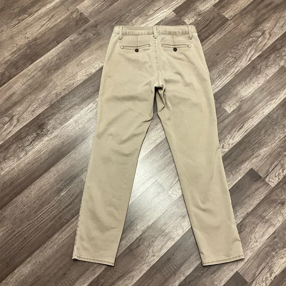 NYDJ Women’s Straight Leg Pants Size 4 In Beige Stretch Full Length Lift Tuck - Picture 9 of 10